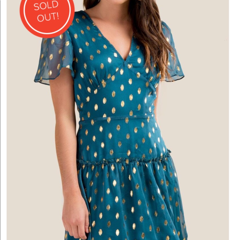 Francesca’s Mid Length Blue Dress